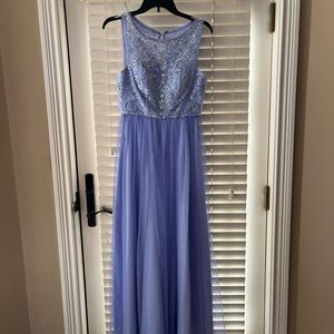 Jump Apparel Prom dress,lavender with sequined bodice, sparkle skirt, size 3/4